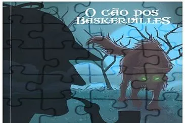 quebra-cabeÃ§a de um livro do Sherlock Holmes jigsaw puzzle