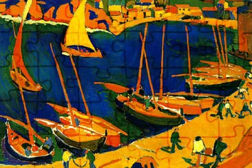 Derain port bleu marine