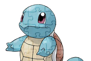 פאזל של squirtle