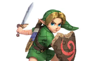 Young link jigsaw puzzle