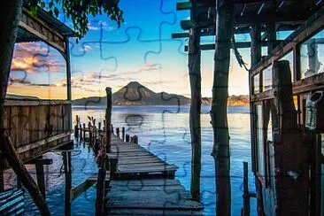 Lake Atitlan in Guatemala jigsaw puzzle