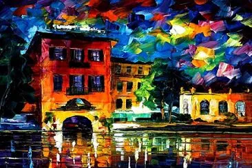 Leonid Afremov - Rain in Portugal