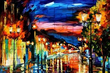 Leonid Afremov - The Road of Memories