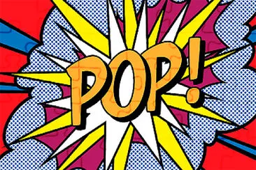 Quebra-cabeÃ§a de uma imagem da POP ART