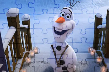 Olaf jigsaw puzzle