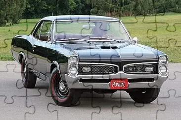 1967 Pontiac GTO 400 Coupe jigsaw puzzle