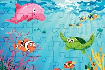 animales del mar jigsaw puzzle