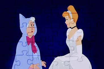 cinderella and the fairy godmother jigsaw puzzle