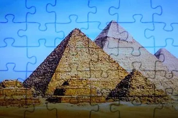 Pyramids jigsaw puzzle