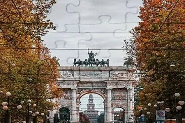 Milan jigsaw puzzle