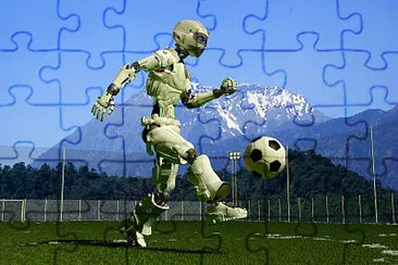 פאזל של Robots Futbol