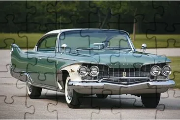 פאזל של 1960 Plymouth Fury two-door hardtop