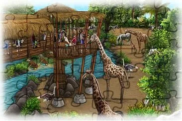 Zoo jigsaw puzzle