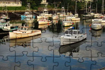 Sunrise: Perkins Cove jigsaw puzzle