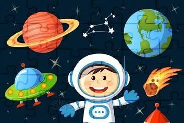 Astronauta jigsaw puzzle