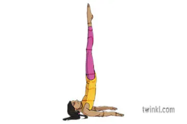 פאזל של shoulder stand