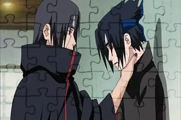 פאזל של itachi y sasuke