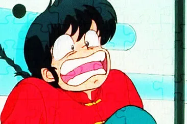 ranma con miedo a los gatos jigsaw puzzle