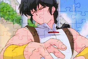 ranma se asusta de akane jigsaw puzzle