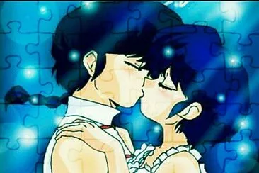 ranma y akane se besan ova jigsaw puzzle