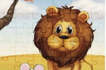 O rato e o leÃ£o jigsaw puzzle