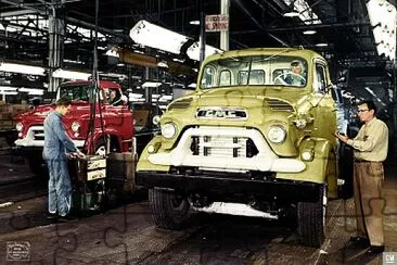 פאזל של 1958 GMC 800 Series Tractor Cab