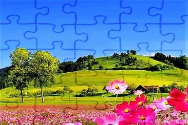 flower pink jigsaw puzzle