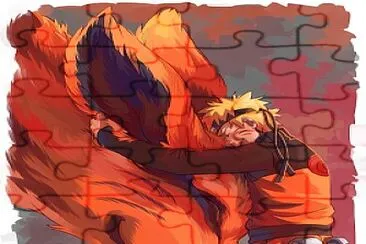 פאזל של naruto e kurama