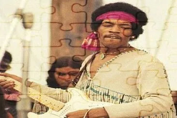 Hendrix rocks jigsaw puzzle