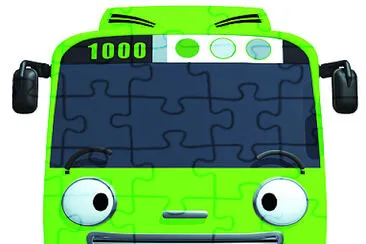 Tayo el pequeÃ±o autobus Rogi jigsaw puzzle