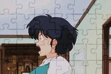 akane se asusta ranma 1/2 jigsaw puzzle