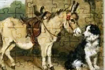 O cÃ£o e o burro jigsaw puzzle