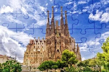 Barcelona, CataluÃ±a, EspaÃ±a jigsaw puzzle