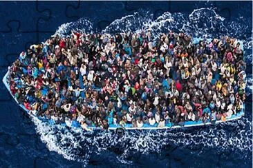 Refugiados jigsaw puzzle