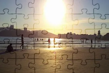 PÃ´r do sol jigsaw puzzle