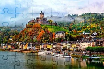 Cochem-Alemania jigsaw puzzle