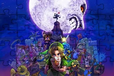 Majoras Mask jigsaw puzzle