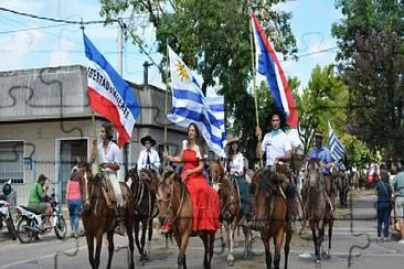 Desfile en el Campo