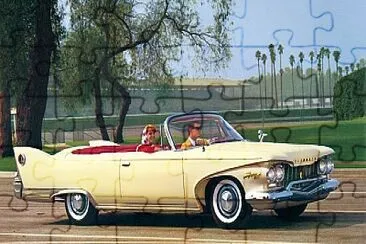 פאזל של 1960 Plymouth Fury ragtop promo photo