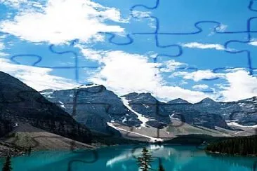 LAGO Y MONTAÑAS jigsaw puzzle