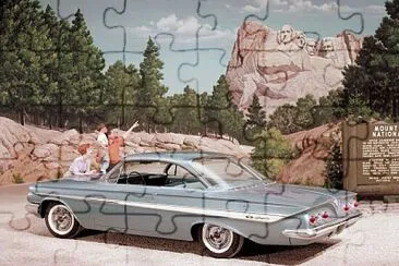 1961 Chevrolet Impala Sport Coupe jigsaw puzzle