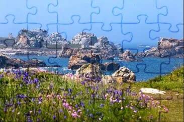 Plougrescant Bretagne jigsaw puzzle