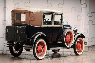 1929 Ford Model A Leatherback Sedan