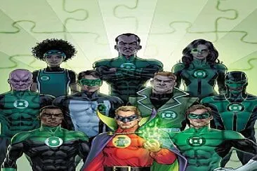 GREEN LANTERN - 1000 jigsaw puzzle