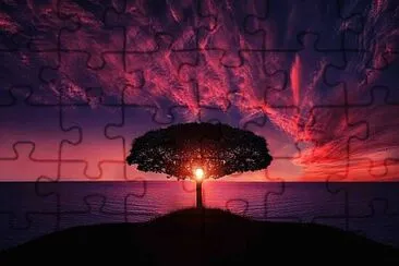 atardecer hermoso jigsaw puzzle