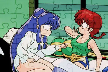 shampoo ve que durmio con ranma mujer ranma 1/2 jigsaw puzzle