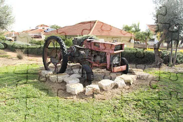 tractor jigsaw puzzle