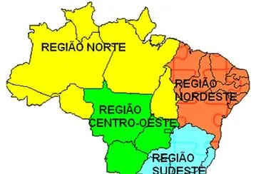 פאזל של RegiÃµes do Brasil