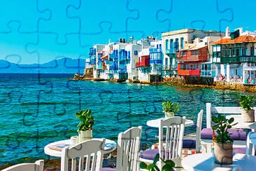 terraza tropical jigsaw puzzle