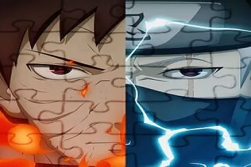 obito y kakashi